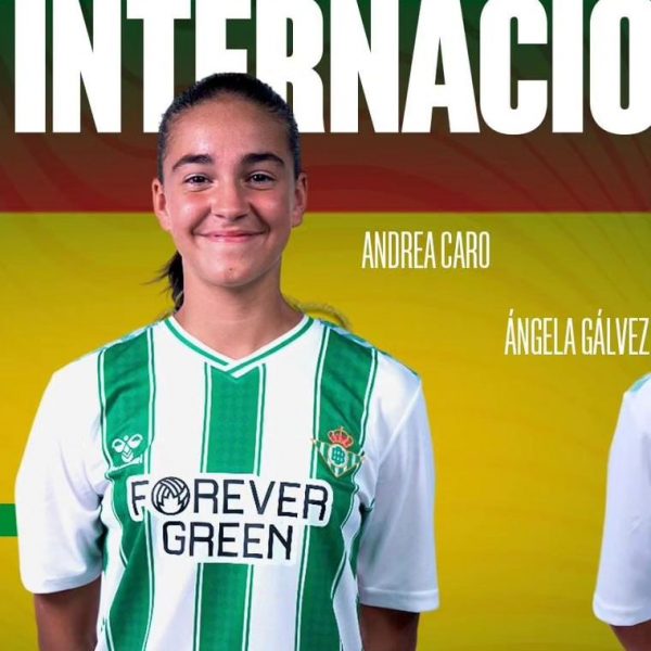 Andrea con la Selección